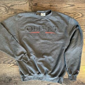 Champion Men's Charcoal Crewneck Sweatshirt